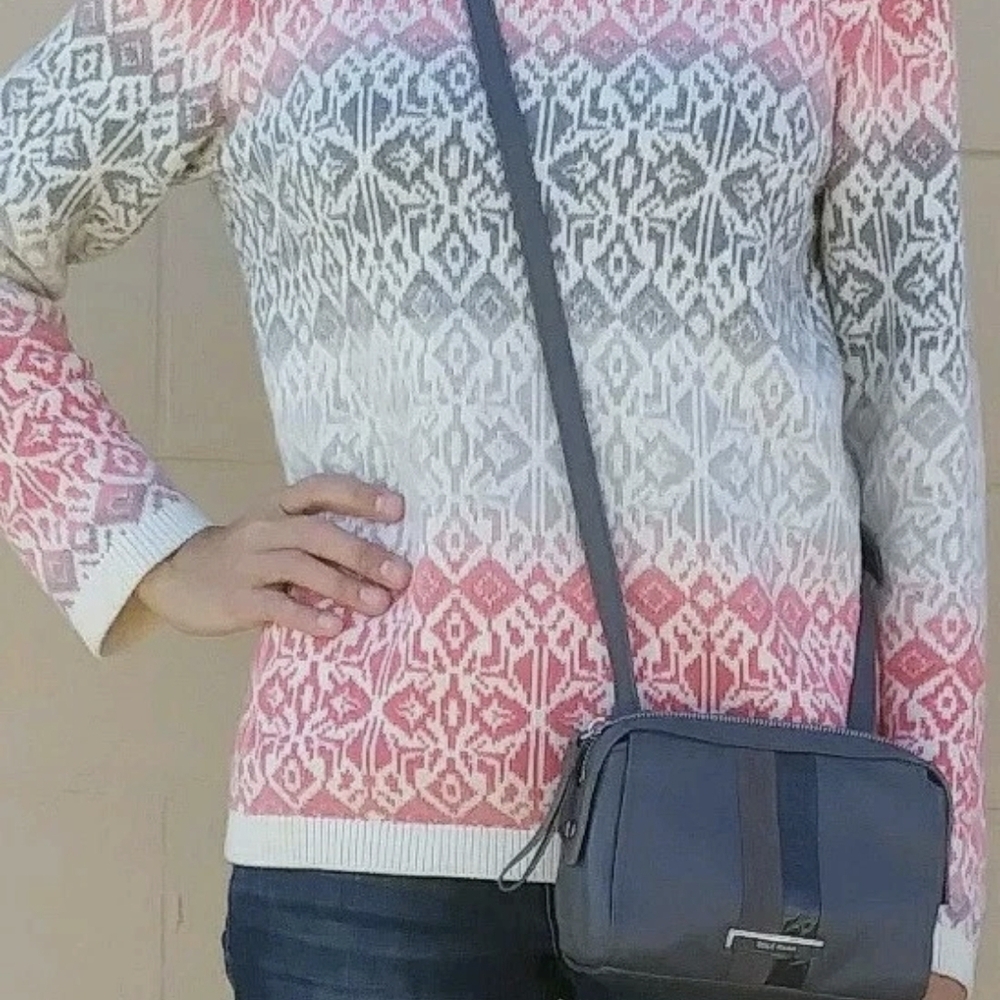 Cole Haan Gray Crossbody Bag